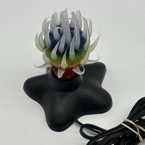 Vintage Y2K Retro Rainbow Spiky Light Bulb Silicone Spikes w/Lamp Base 2003 - Picture 3 of 8